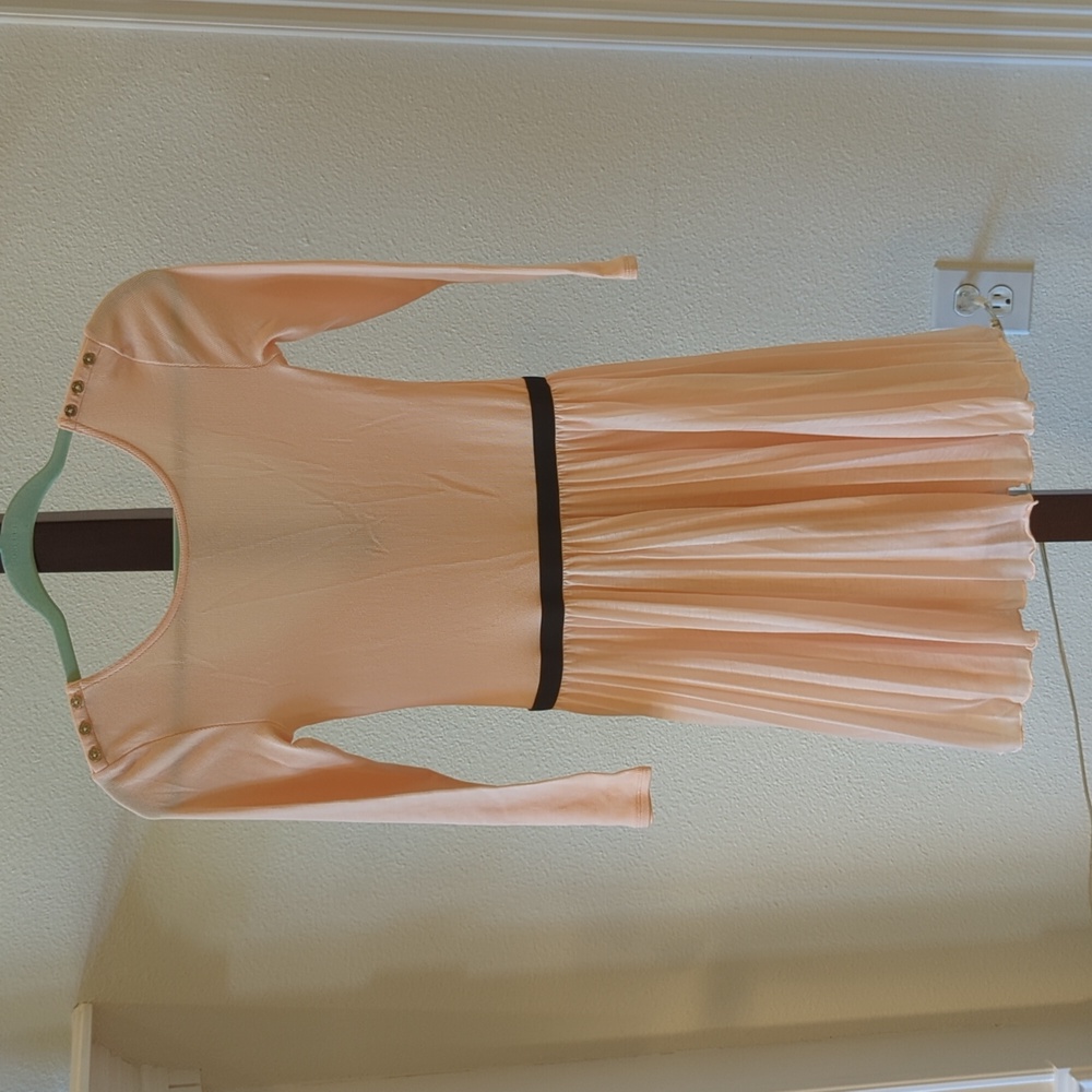 Armani Exchange XS Baby Pink Dress
